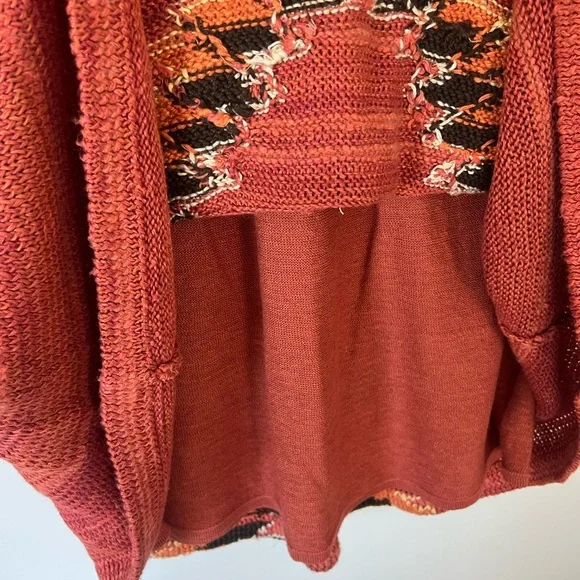 Ralph Lauren Western Lined Brown and Red Maxi Trumpet Skirt NWOT size M - Picture 2 of 7